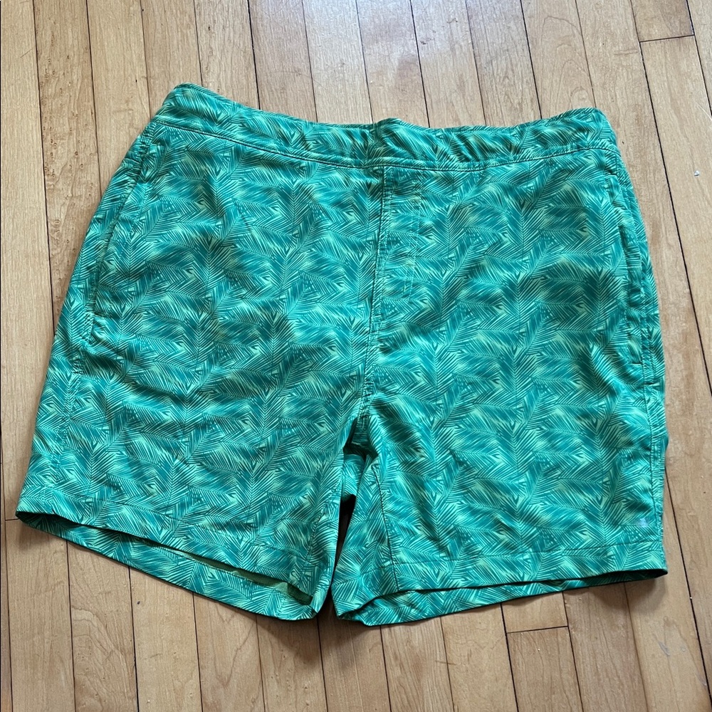 Mack Weldon Green Men's Swim Shorts